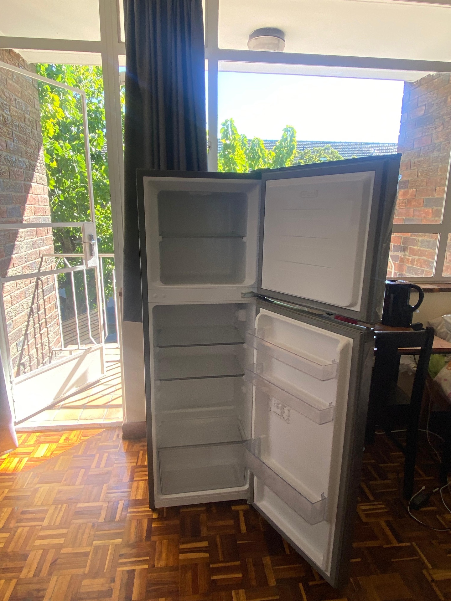 Top Freezer Fridge + Microwave